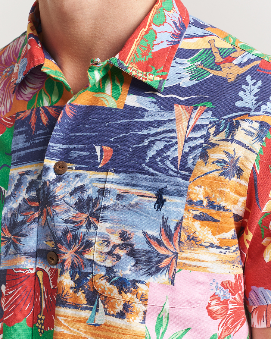 Homme | Chemises | Polo Ralph Lauren | Short Sleeve Flower Shirt Beach Patchwork