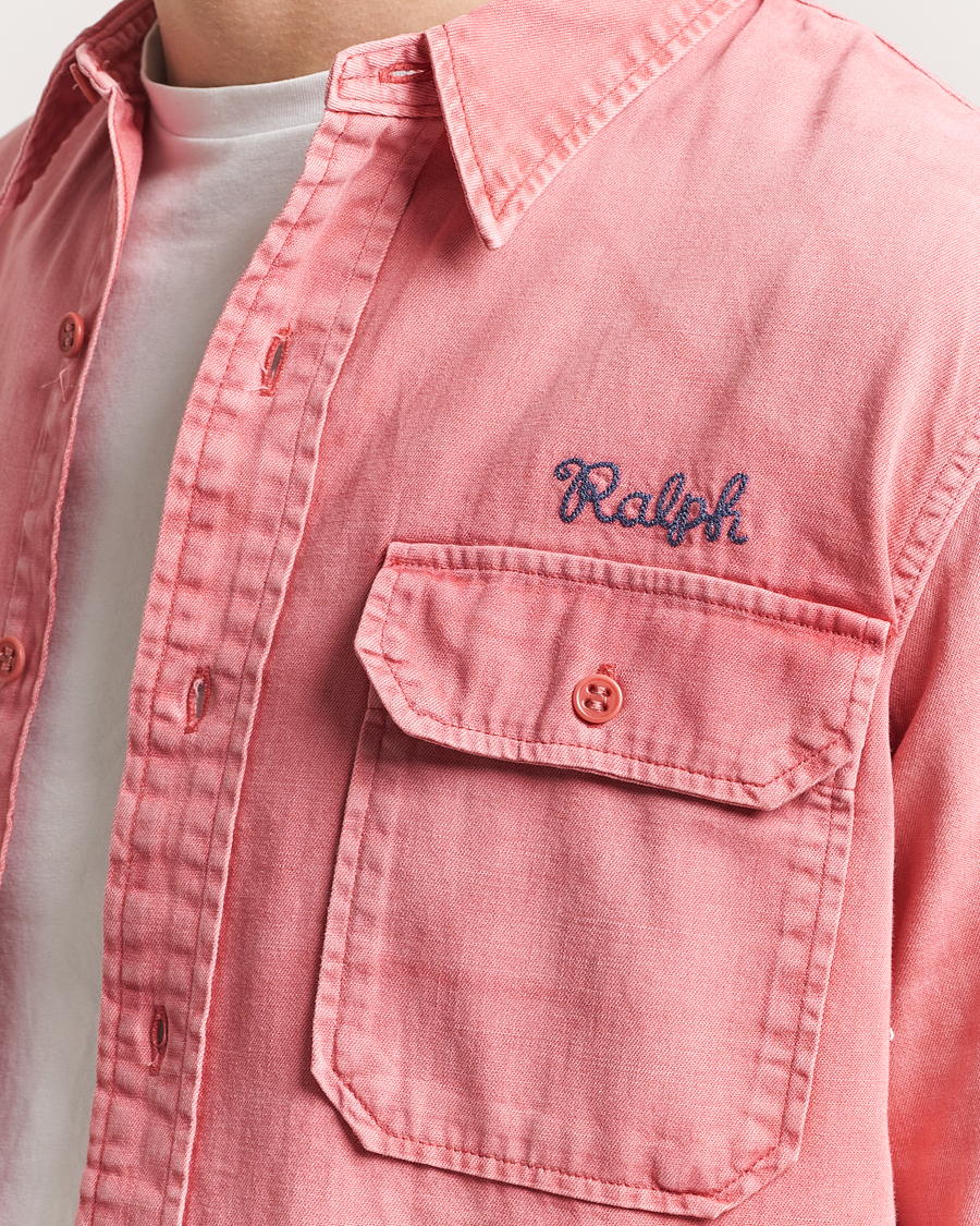 Homme | Chemises | Polo Ralph Lauren | Garment Dyed Overshirt Nantucket Red