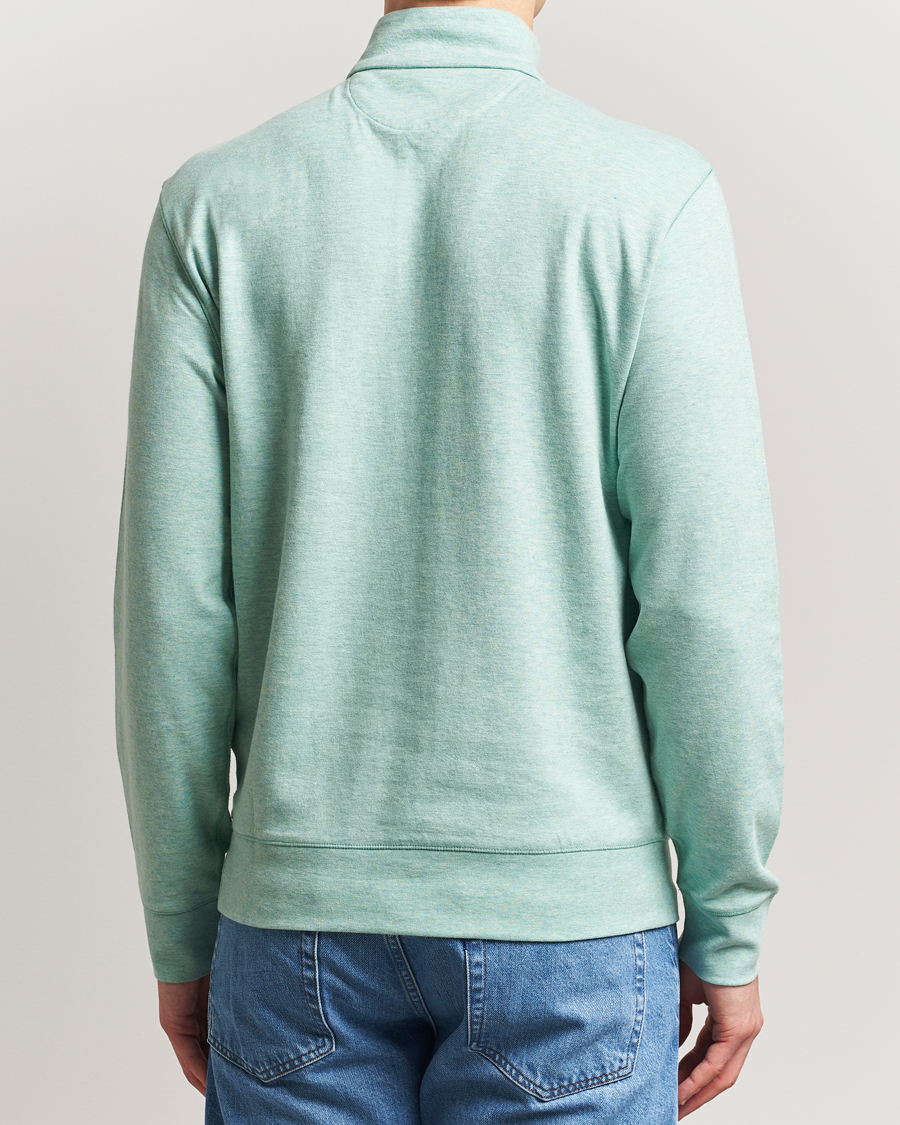 Homme | Pulls Et Tricots | Polo Ralph Lauren | Tech Double Knit Half Zip Celadon Heather