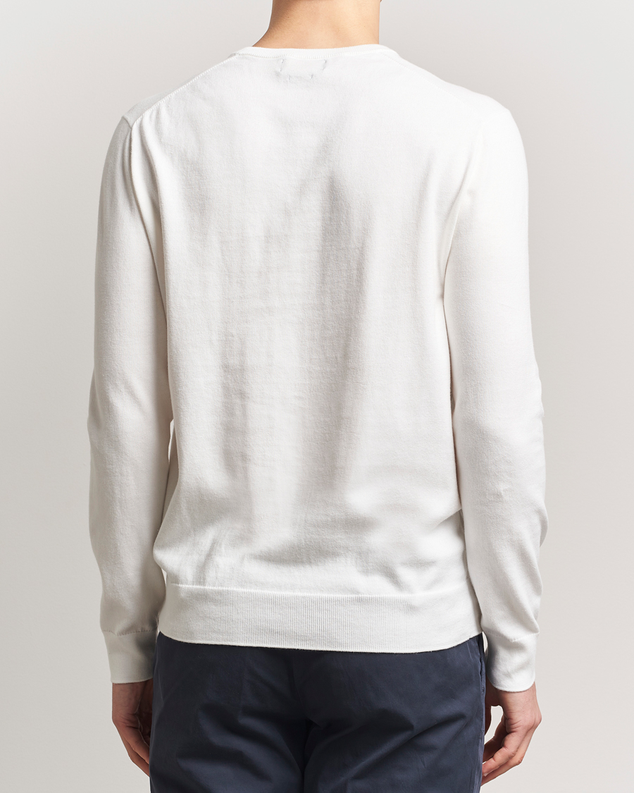 Homme | Pulls Et Tricots | Polo Ralph Lauren | Cotton Crew Neck Sweater Deckwash White