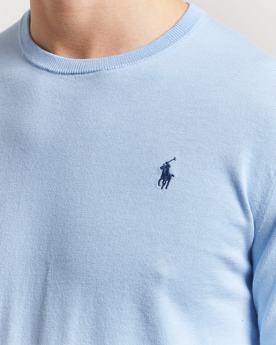 Homme | Pulls Et Tricots | Polo Ralph Lauren | Cotton Crew Neck Sweater Office Blue