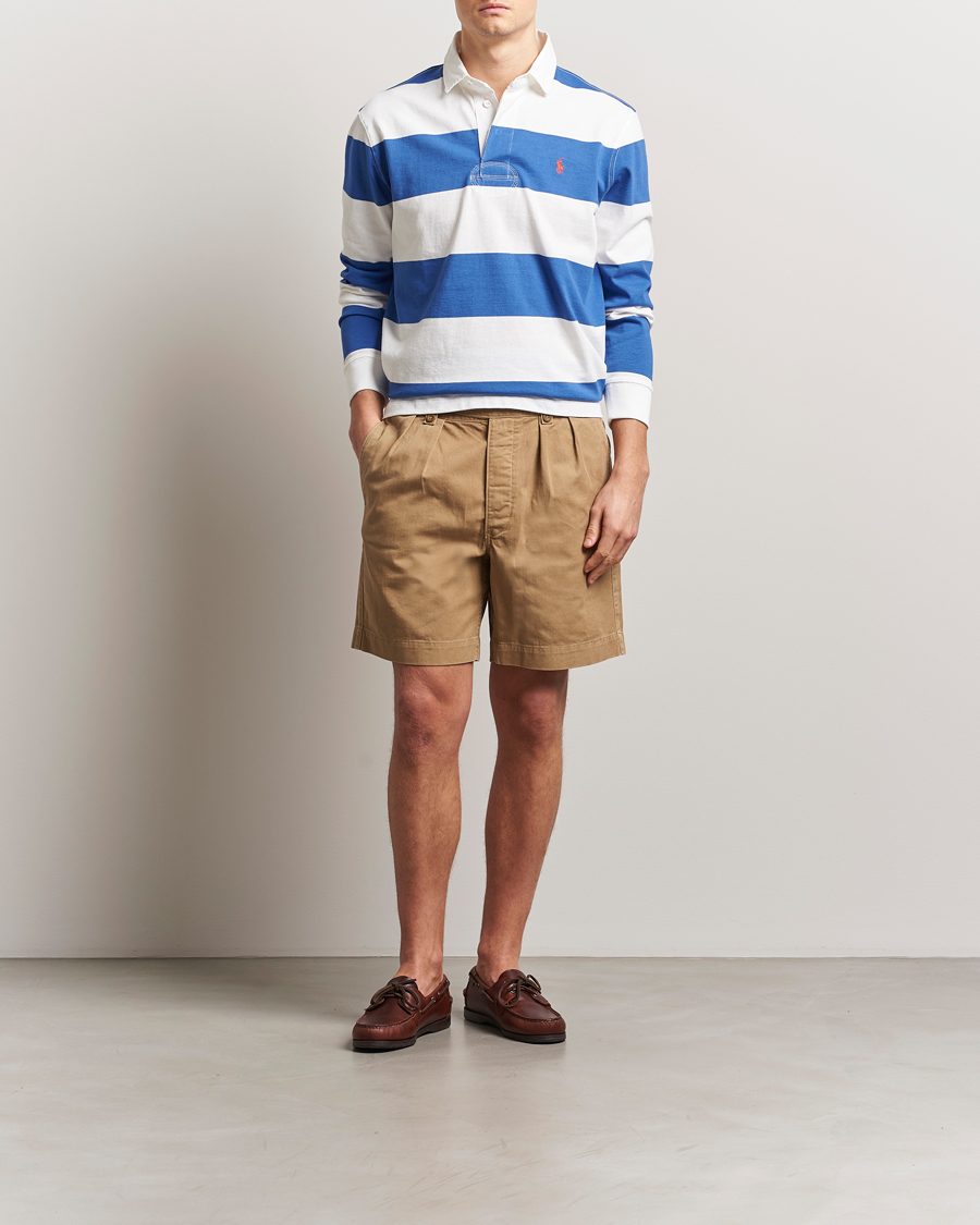 Homme | Pulls Et Tricots | Polo Ralph Lauren | Barstriped Rugger Blue/White
