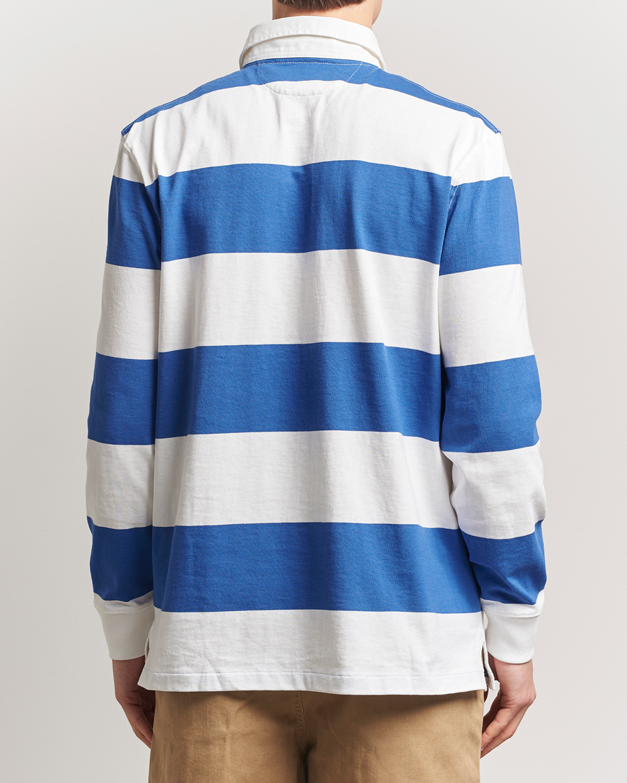 Homme | Pulls Et Tricots | Polo Ralph Lauren | Barstriped Rugger Blue/White