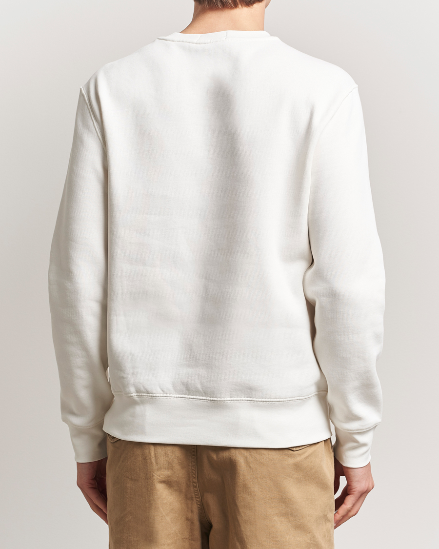 Homme | Pulls Et Tricots | Polo Ralph Lauren | Crew Neck Bear Sweatshirt White