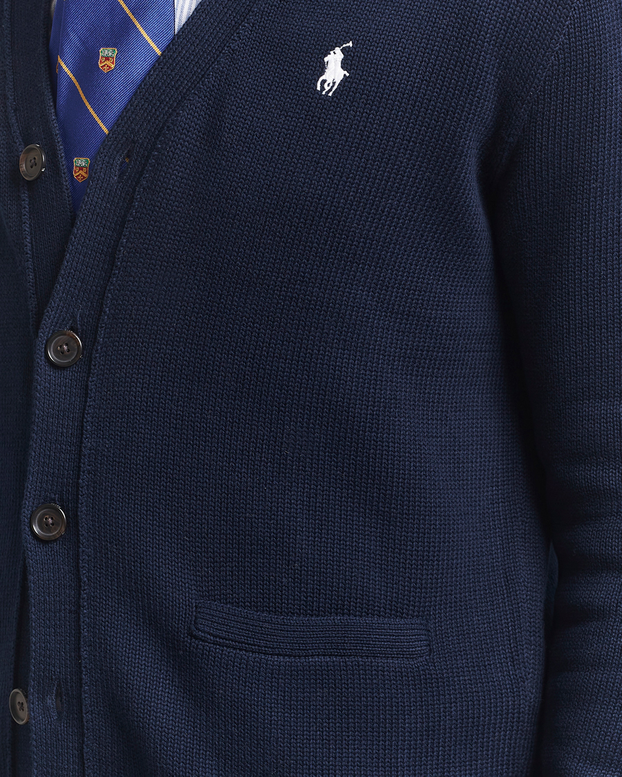Homme | Pulls Et Tricots | Polo Ralph Lauren | Cotton Cardigan Hunter Navy