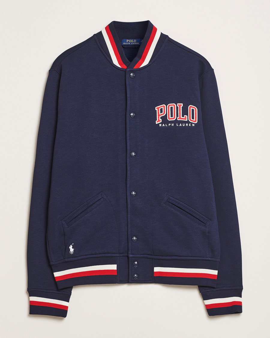 Homme | Pulls Et Tricots | Polo Ralph Lauren | Bomber Vintage Fleece Sweater Cruise Navy