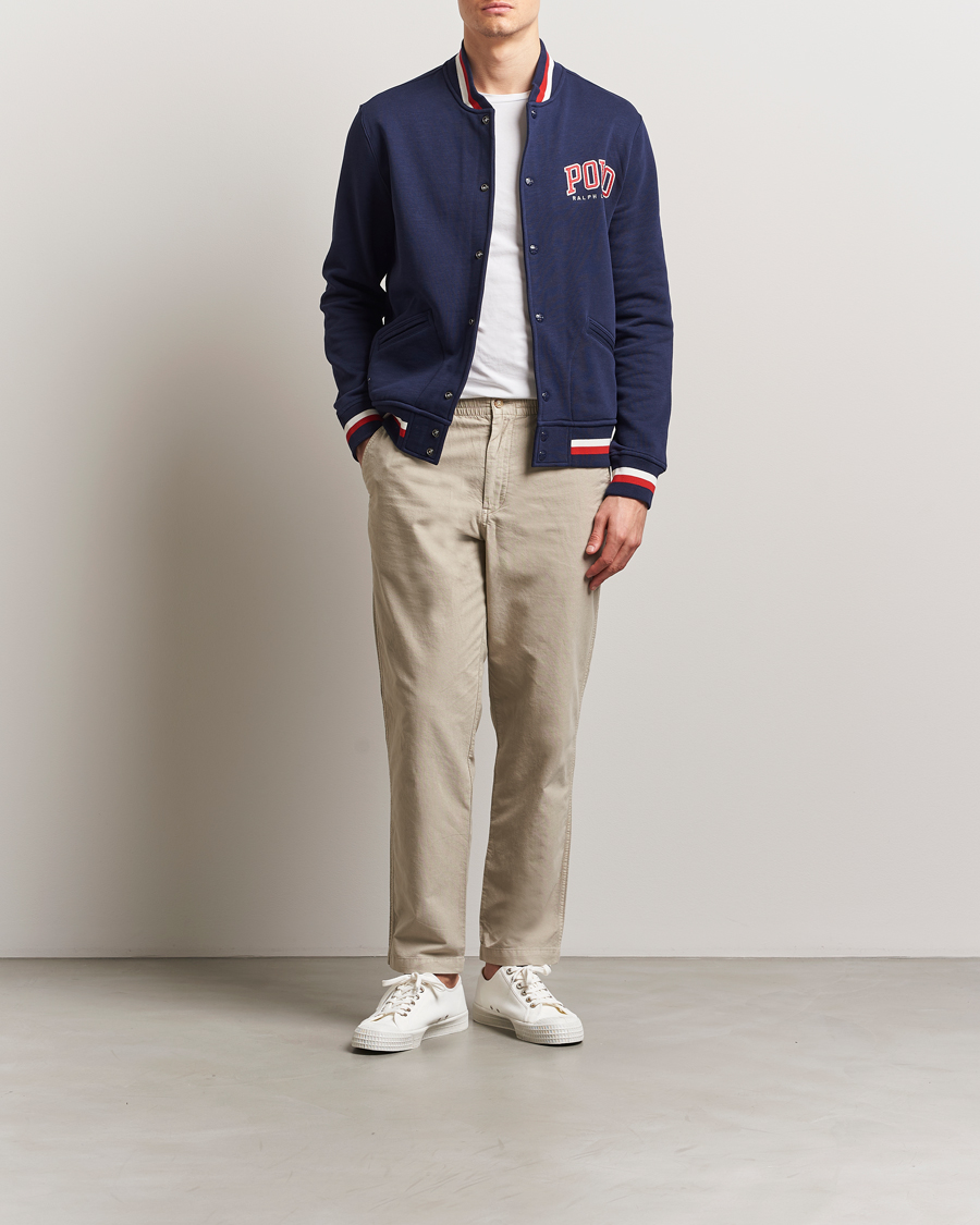 Homme | Pulls Et Tricots | Polo Ralph Lauren | Bomber Vintage Fleece Sweater Cruise Navy