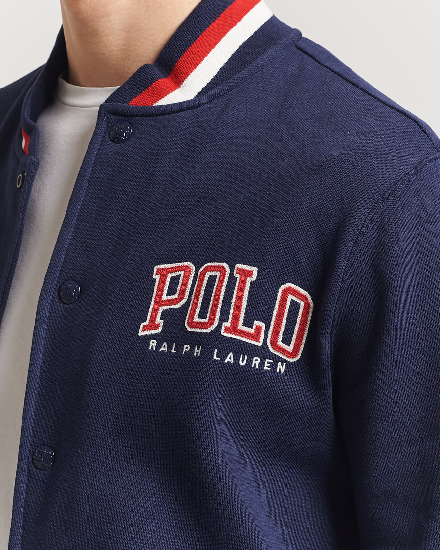 Homme | Pulls Et Tricots | Polo Ralph Lauren | Bomber Vintage Fleece Sweater Cruise Navy