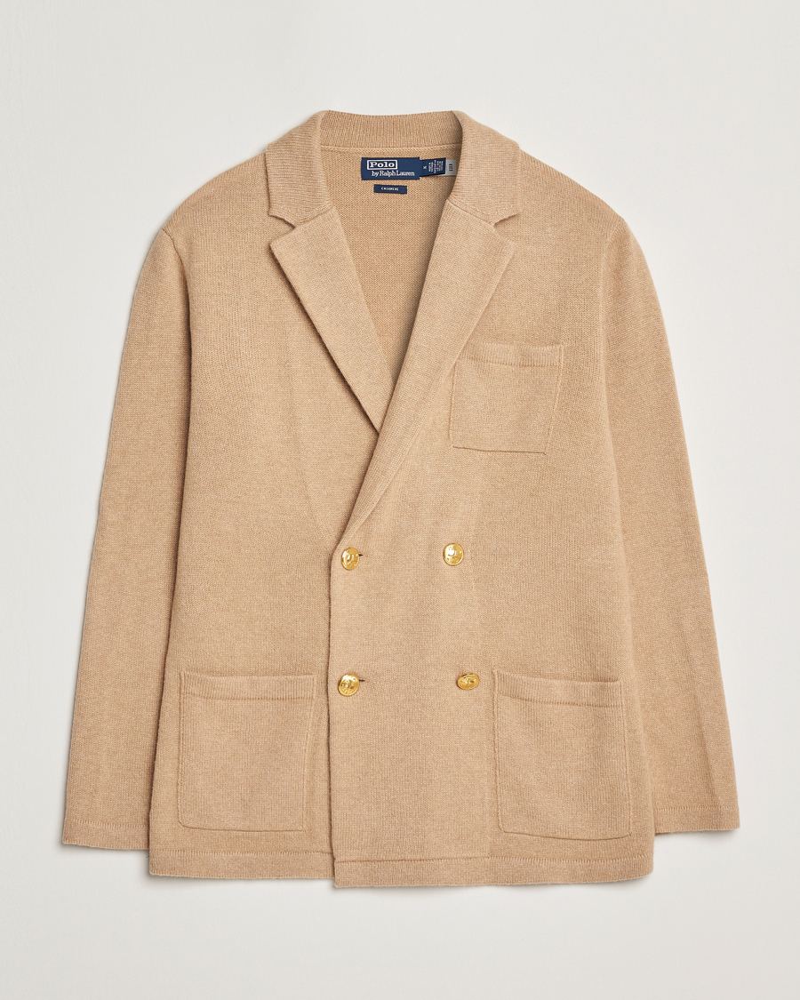 Homme | Pulls Et Tricots | Polo Ralph Lauren | Double Breasted Cashmere Cardigan Dune Melange