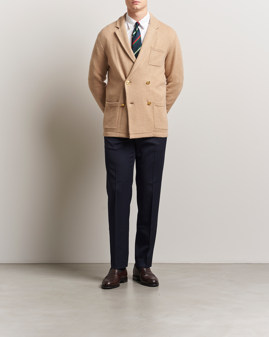 Homme | Pulls Et Tricots | Polo Ralph Lauren | Double Breasted Cashmere Cardigan Dune Melange