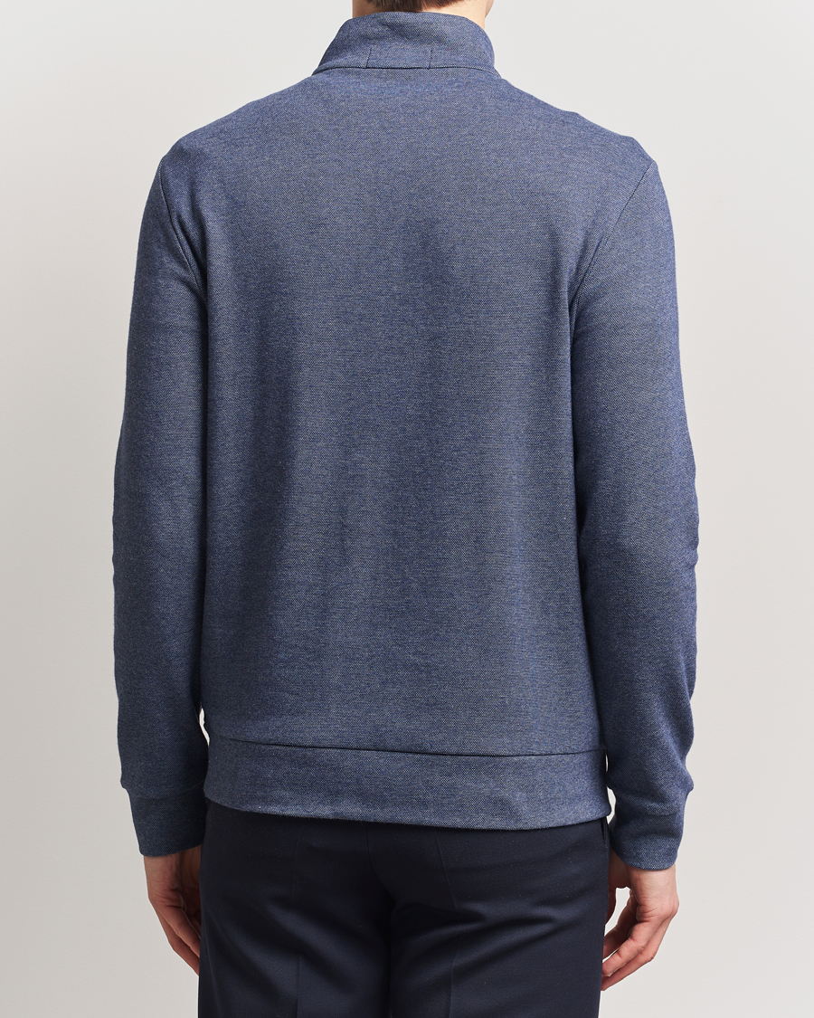 Homme | Pulls Et Tricots | Polo Ralph Lauren | Luxury Texture Half Zip Spring Navy Heather