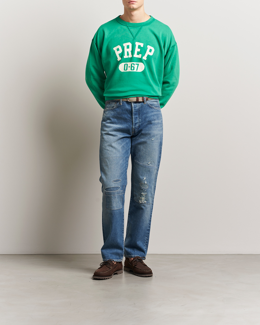 Homme | Pulls Et Tricots | Polo Ralph Lauren | Vintage Crew Neck Sweatshirt Cruise Green