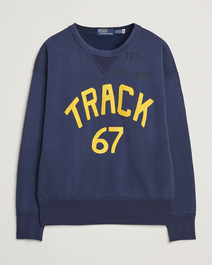 Homme | Pulls Et Tricots | Polo Ralph Lauren | Vintage Crew Neck Sweatshirt Newport Navy