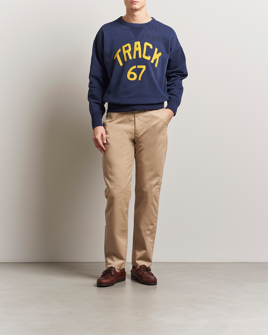 Homme | Pulls Et Tricots | Polo Ralph Lauren | Vintage Crew Neck Sweatshirt Newport Navy