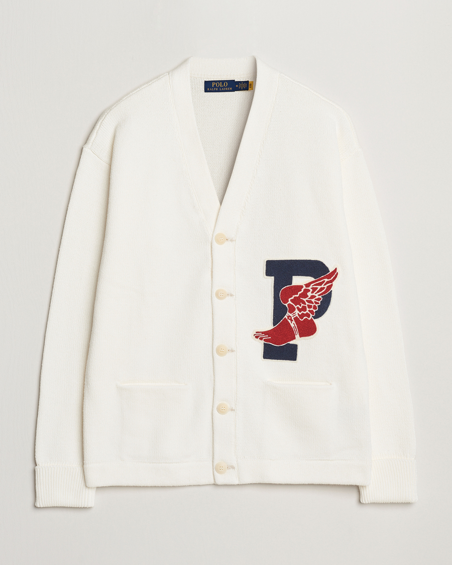 Homme | Pulls Et Tricots | Polo Ralph Lauren | P Wing Cotton Cardigan Cream