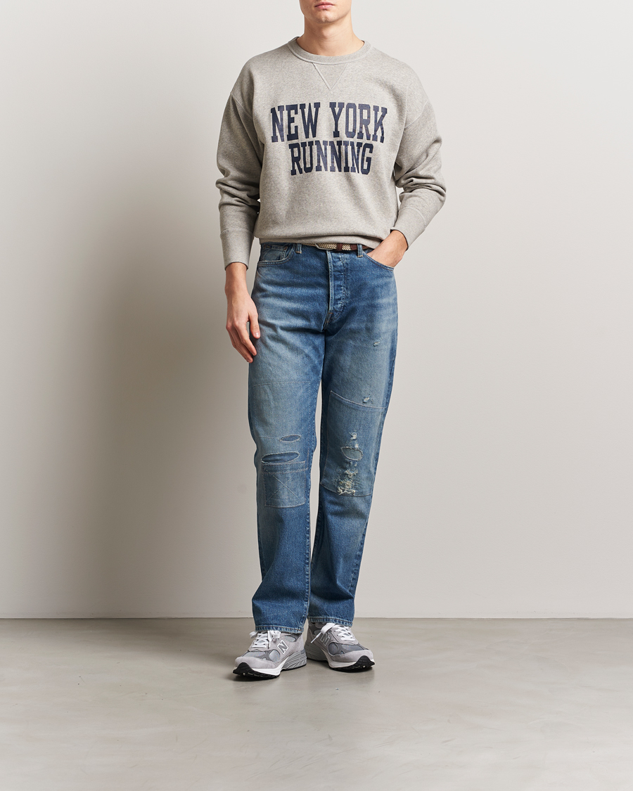 Homme | Pulls Et Tricots | Polo Ralph Lauren | NYC Running Fleece Sweatshirt Dark Sport Heather