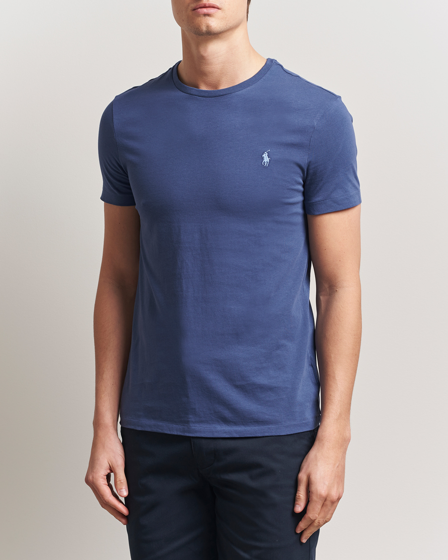 Homme | T-shirts | Polo Ralph Lauren | Crew Neck T-Shirt Light Navy