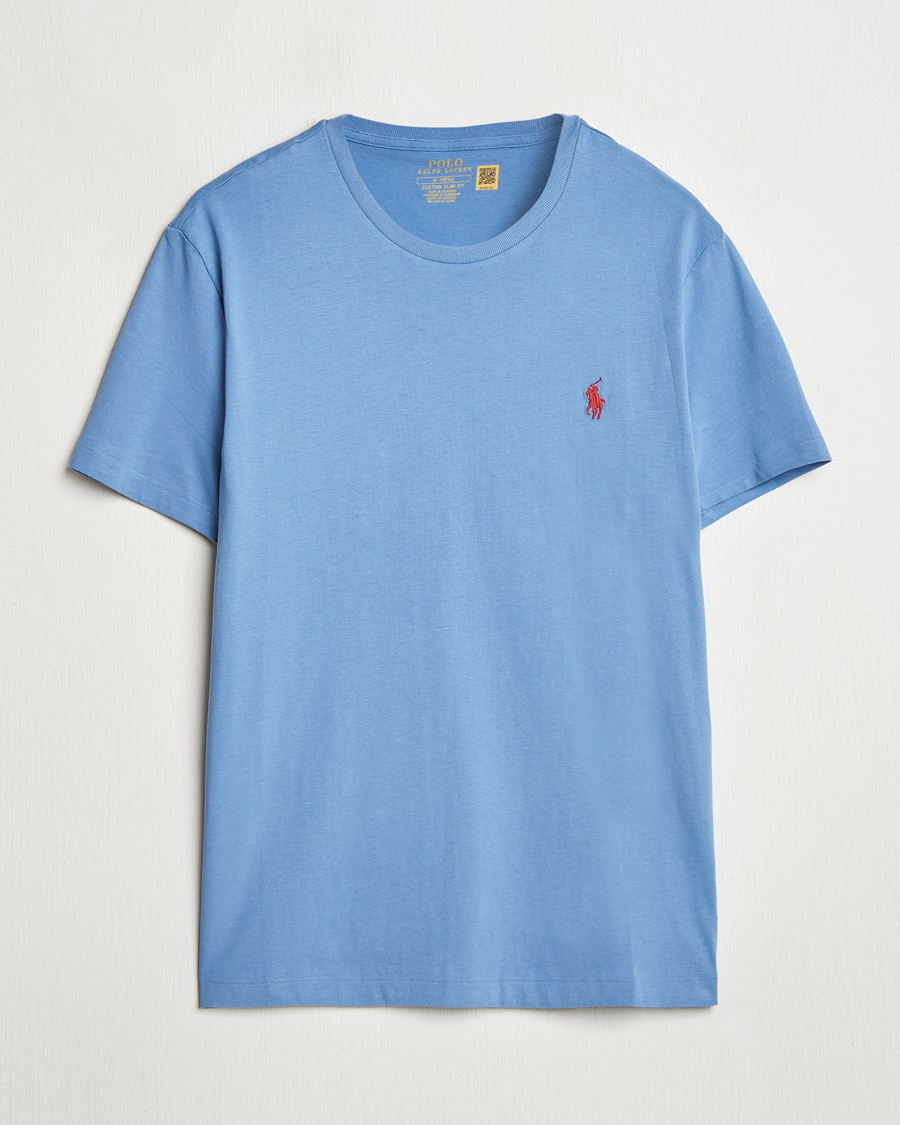 Homme | T-shirts | Polo Ralph Lauren | Crew Neck T-Shirt Campus Blue