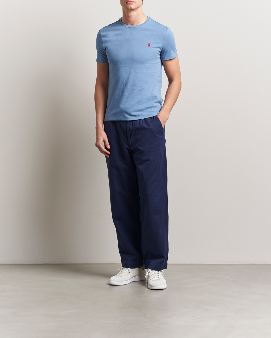 Homme | T-shirts | Polo Ralph Lauren | Crew Neck T-Shirt Campus Blue