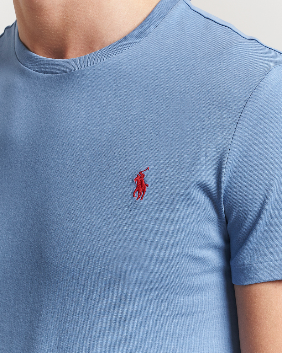 Homme | T-shirts | Polo Ralph Lauren | Crew Neck T-Shirt Campus Blue