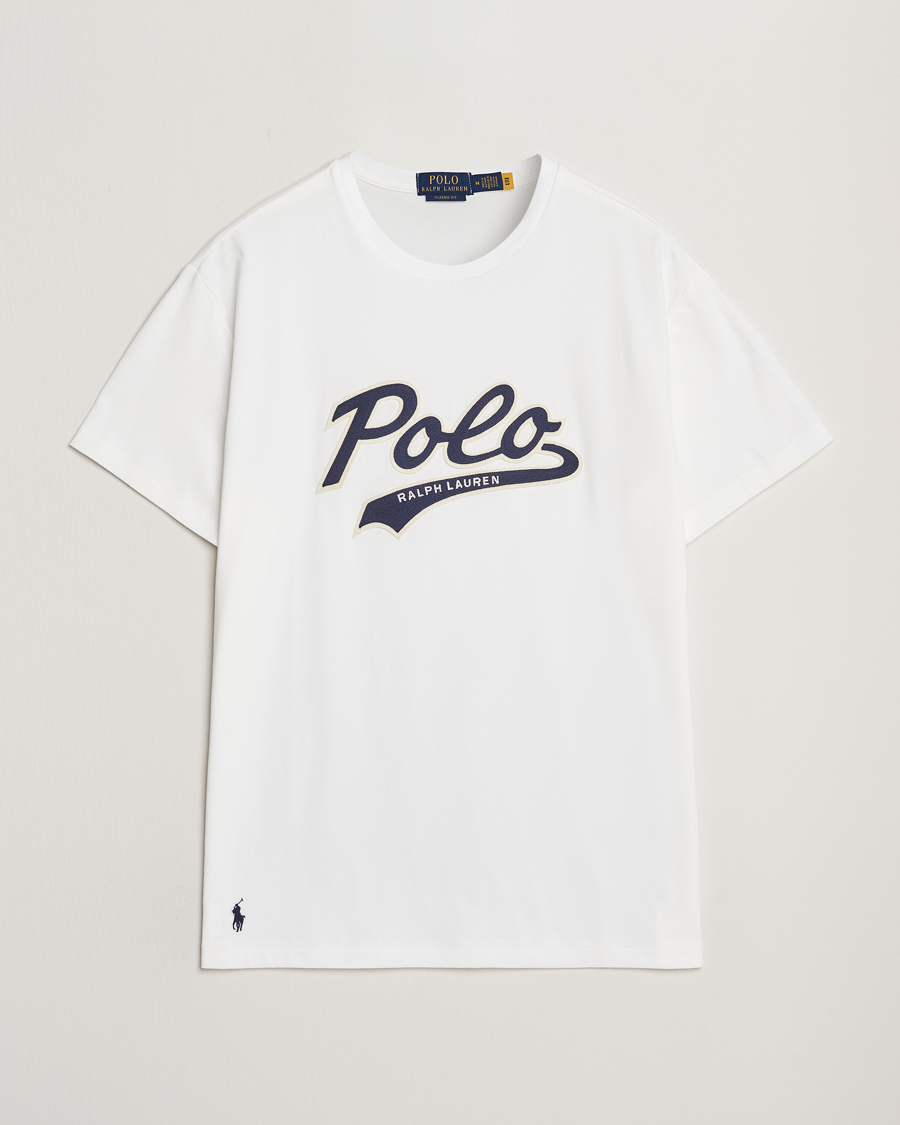 Homme | T-shirts | Polo Ralph Lauren | Crew Neck Logo T-Shirt White