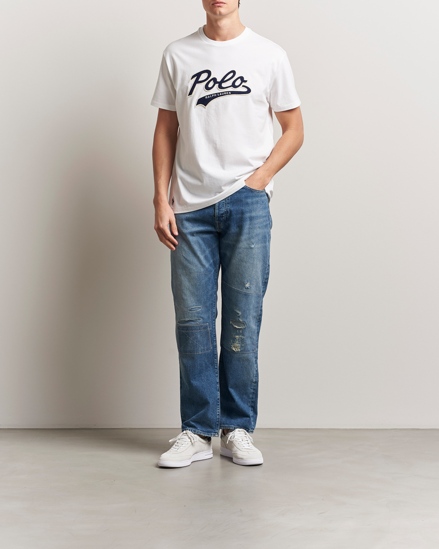 Homme | T-shirts | Polo Ralph Lauren | Crew Neck Logo T-Shirt White