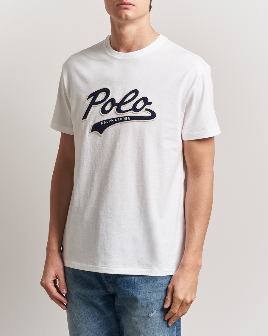 Homme | T-shirts | Polo Ralph Lauren | Crew Neck Logo T-Shirt White
