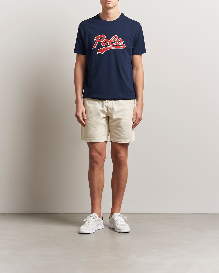 Homme | T-shirts | Polo Ralph Lauren | Crew Neck Logo T-Shirt Cruise Navy