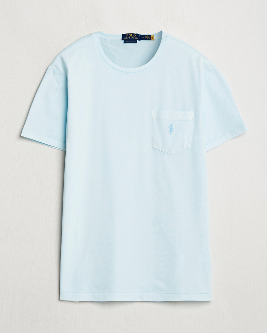 Homme | T-shirts | Polo Ralph Lauren | Crew Neck Pocket T-Shirt Sky
