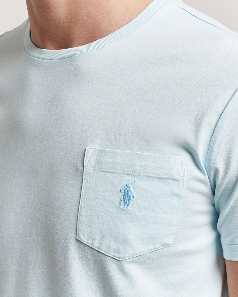 Homme | T-shirts | Polo Ralph Lauren | Crew Neck Pocket T-Shirt Sky