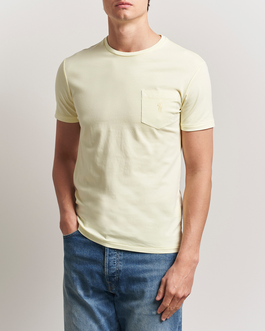 Homme | T-shirts | Polo Ralph Lauren | Crew Neck Pocket T-Shirt Lime
