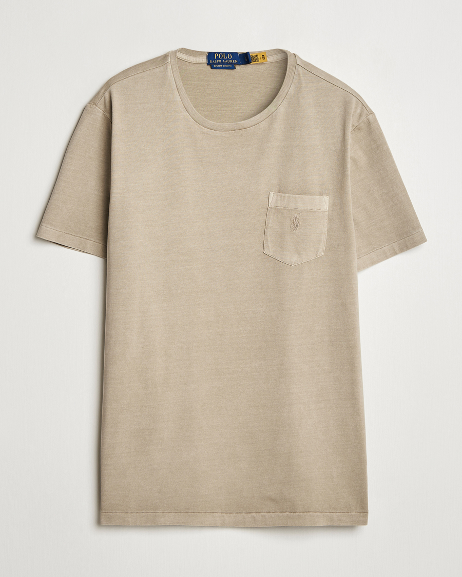 Homme | T-shirts | Polo Ralph Lauren | Crew Neck Pocket T-Shirt Olive