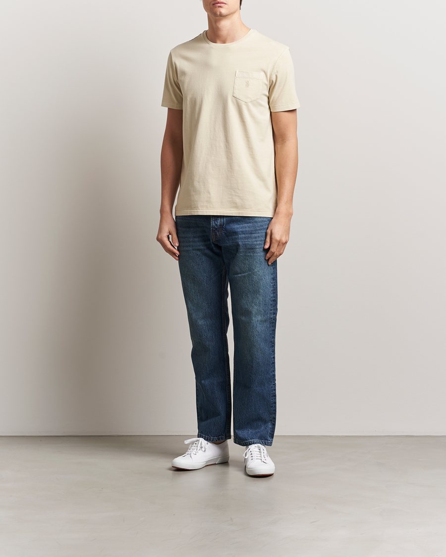 Homme | T-shirts | Polo Ralph Lauren | Crew Neck Pocket T-Shirt Natural
