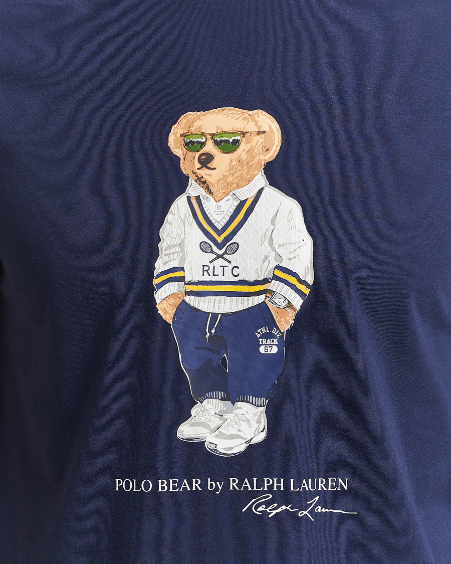 Homme | T-shirts | Polo Ralph Lauren | Denim Bear Crew Neck T-Shirt Newport Navy