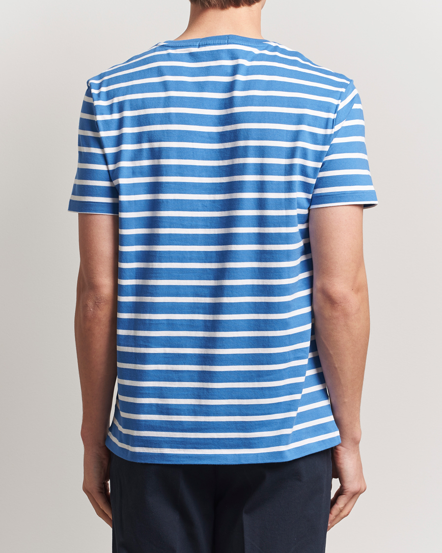 Homme | T-shirts | Polo Ralph Lauren | Custom Slim Fit Striped T-Shirt Embayment Blue/White