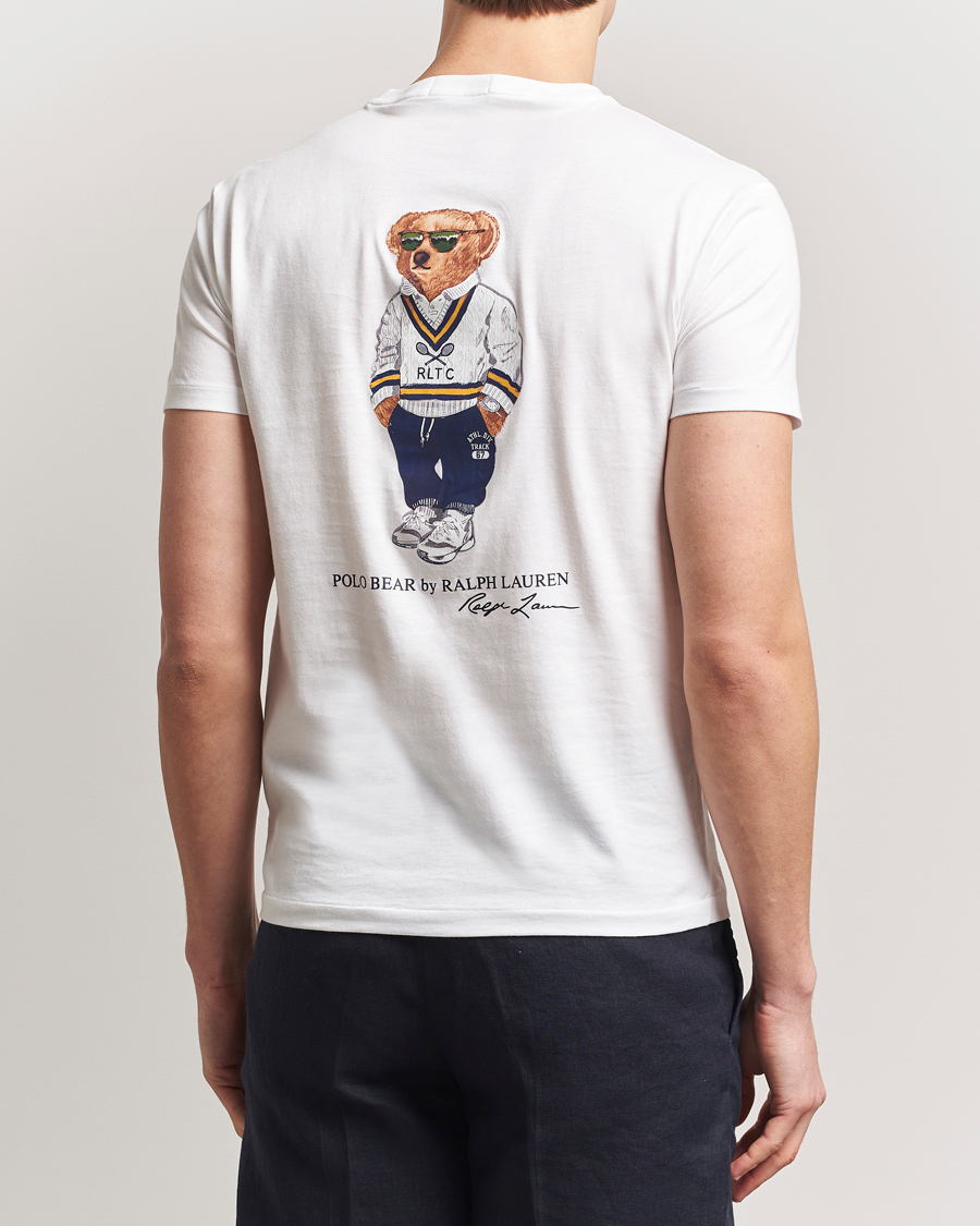 Homme | T-shirts | Polo Ralph Lauren | Iconic Bear Crew Neck T-Shirt White