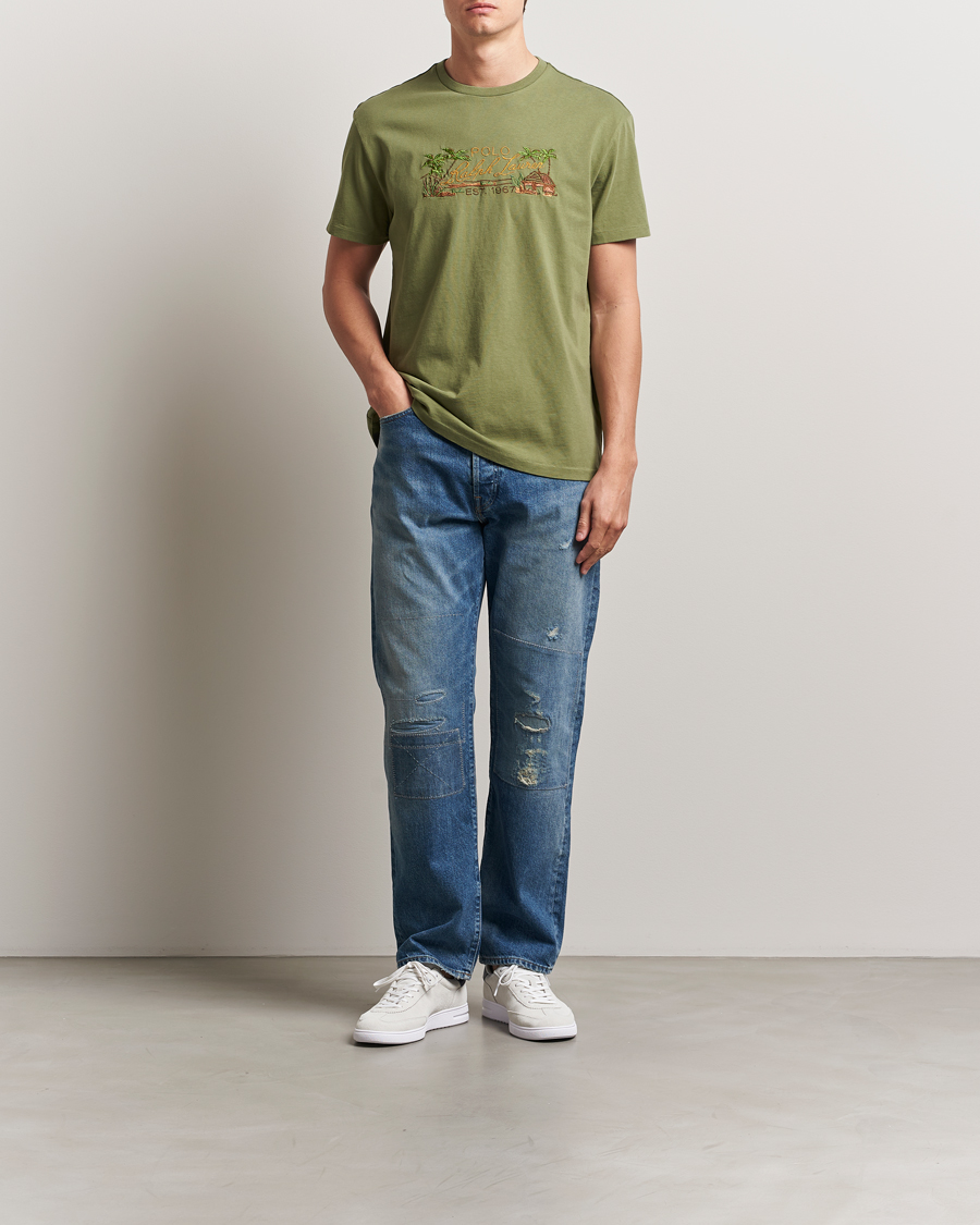 Homme | T-shirts | Polo Ralph Lauren | Printed T-Shirt Tree Green