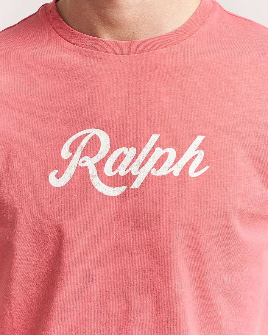 Homme | T-shirts | Polo Ralph Lauren | Printed Ralph T-Shirt Pale Red