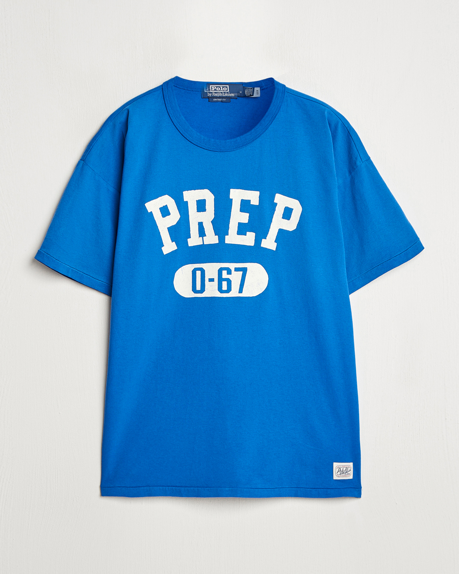 Homme | T-shirts | Polo Ralph Lauren | Vintage Crew Neck T-Shirt Heritage Blue