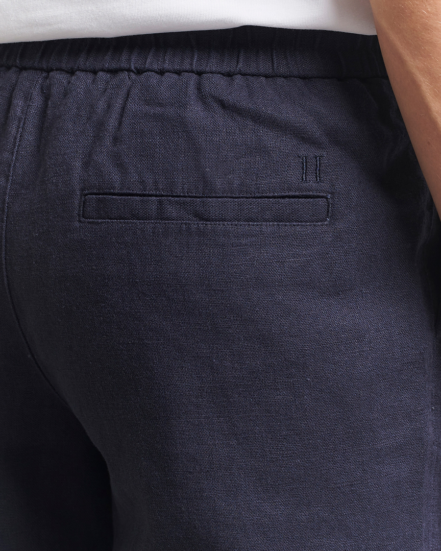 Homme | Pantalons | LES DEUX | Patrick Linen Pants Navy