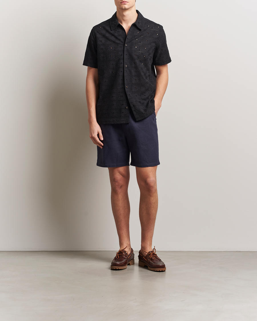 Homme | Shorts | LES DEUX | Otto Linen Shorts Navy