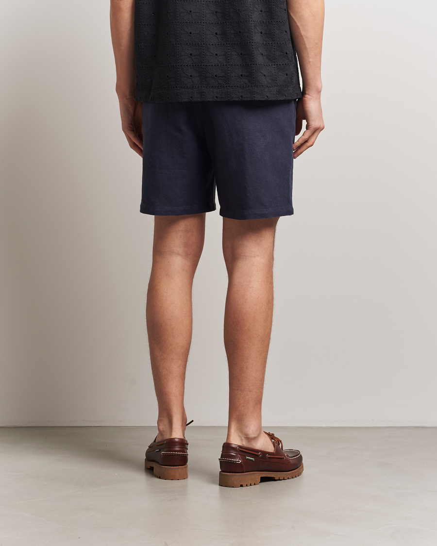 Homme | Shorts | LES DEUX | Otto Linen Shorts Navy