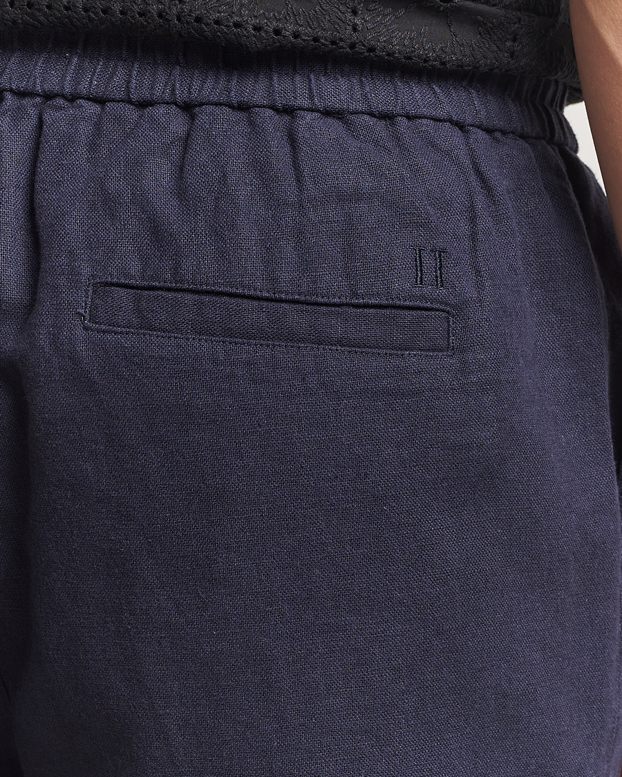 Homme | Shorts | LES DEUX | Otto Linen Shorts Navy