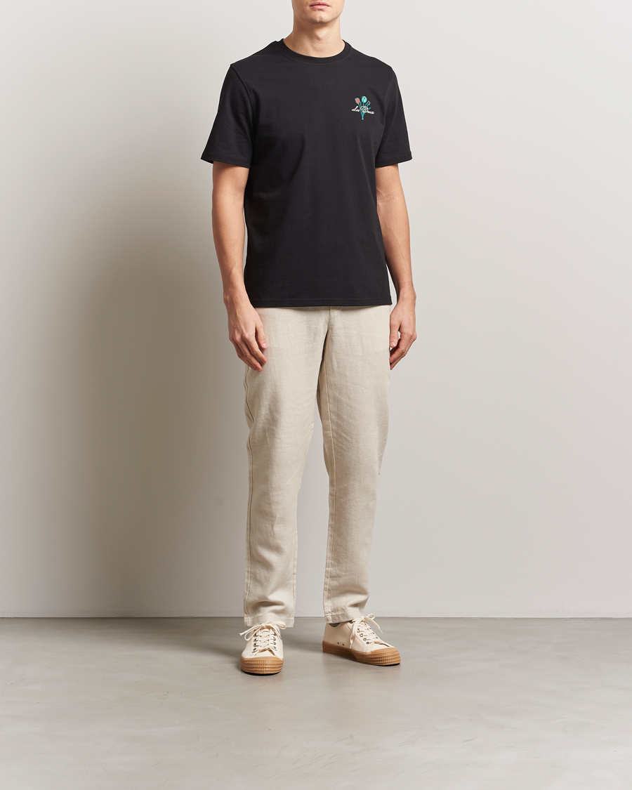Homme | T-shirts | LES DEUX | Bruno Café T-Shirt Black