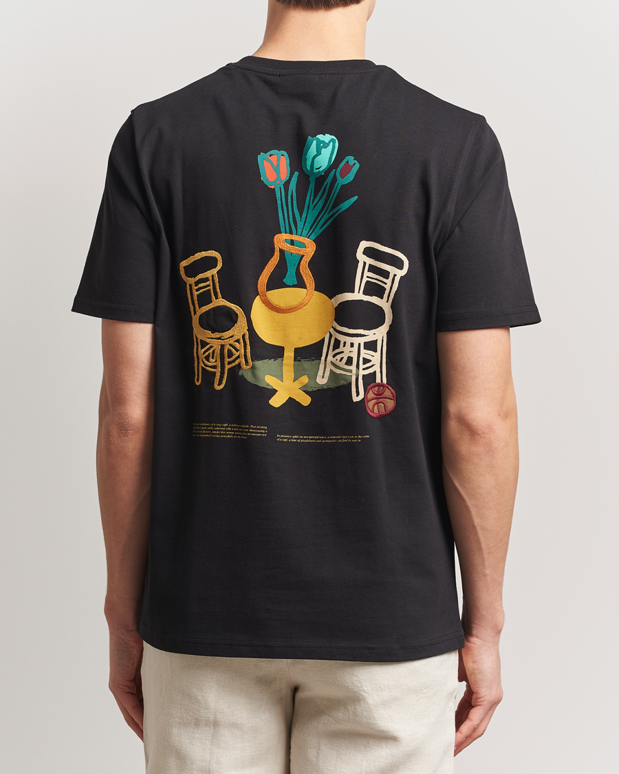 Homme | T-shirts | LES DEUX | Bruno Café T-Shirt Black