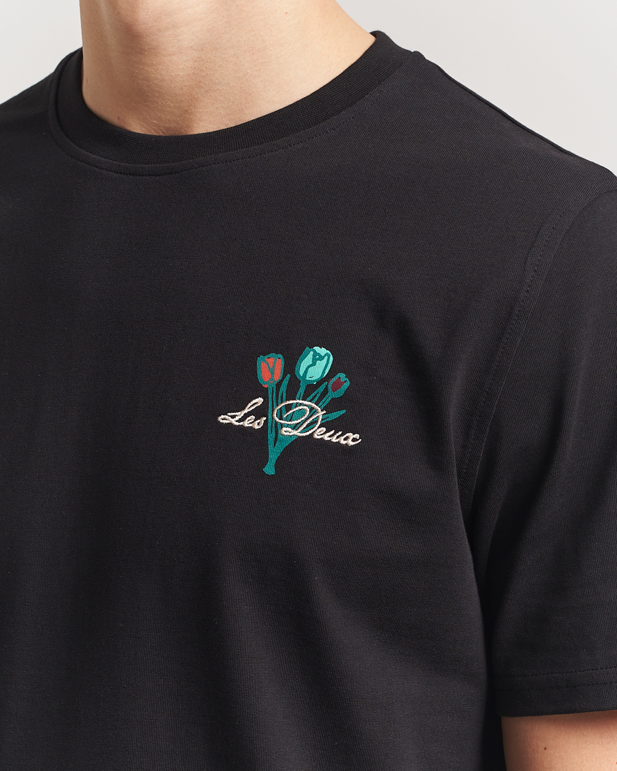 Homme | T-shirts | LES DEUX | Bruno Café T-Shirt Black