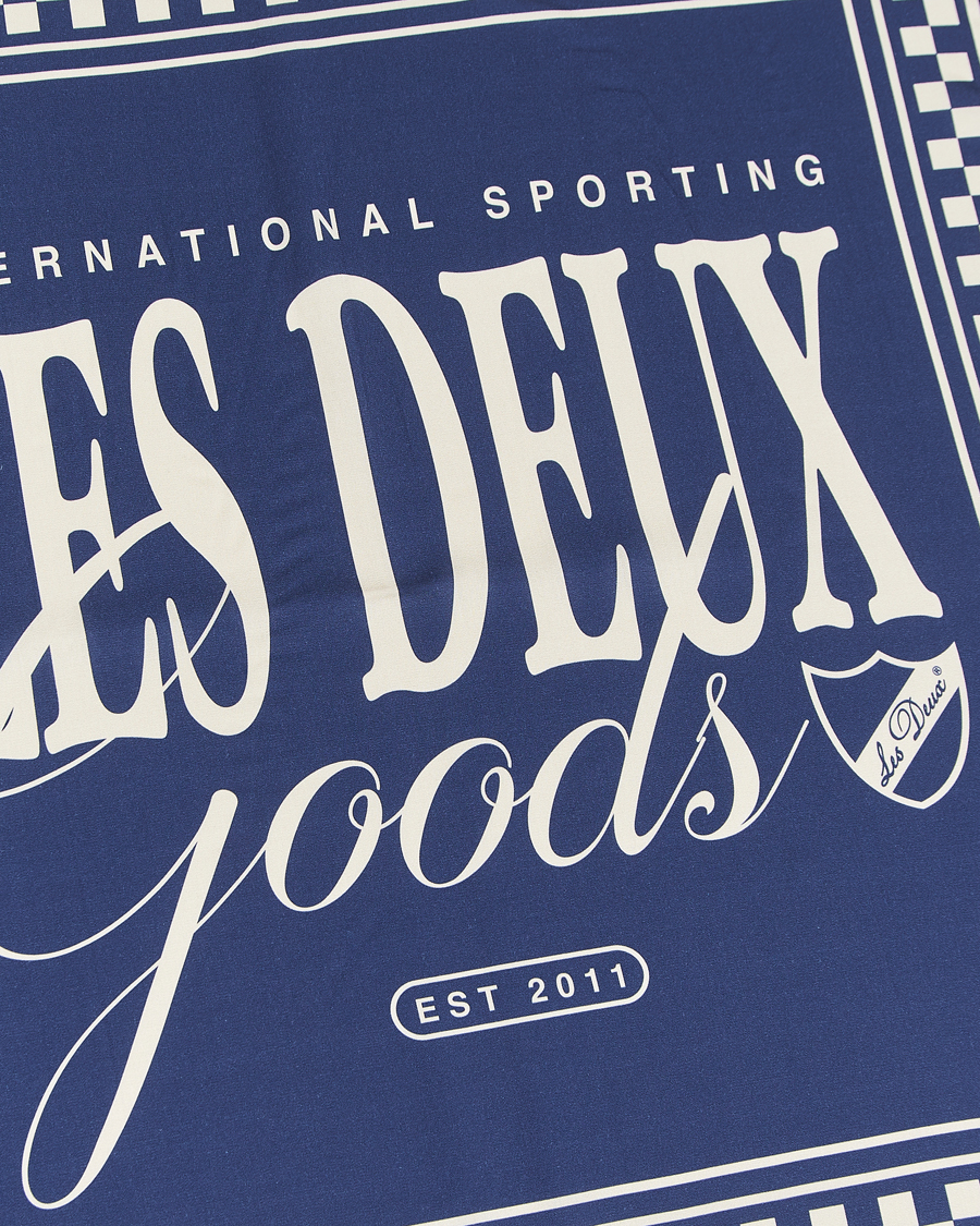 Homme | Les Deux Goods Tencel Neckercheif Blue | LES DEUX | Goods Tencel Neckercheif Blue