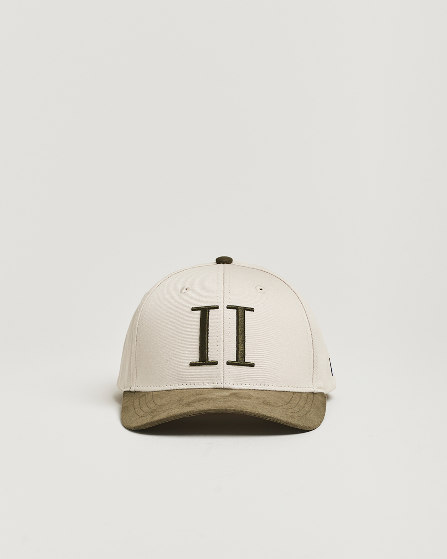 Homme | Les Deux Baseball Cap Contrast Suede II Light Desert Sand | LES DEUX | Baseball Cap Contrast Suede II Light Desert Sand