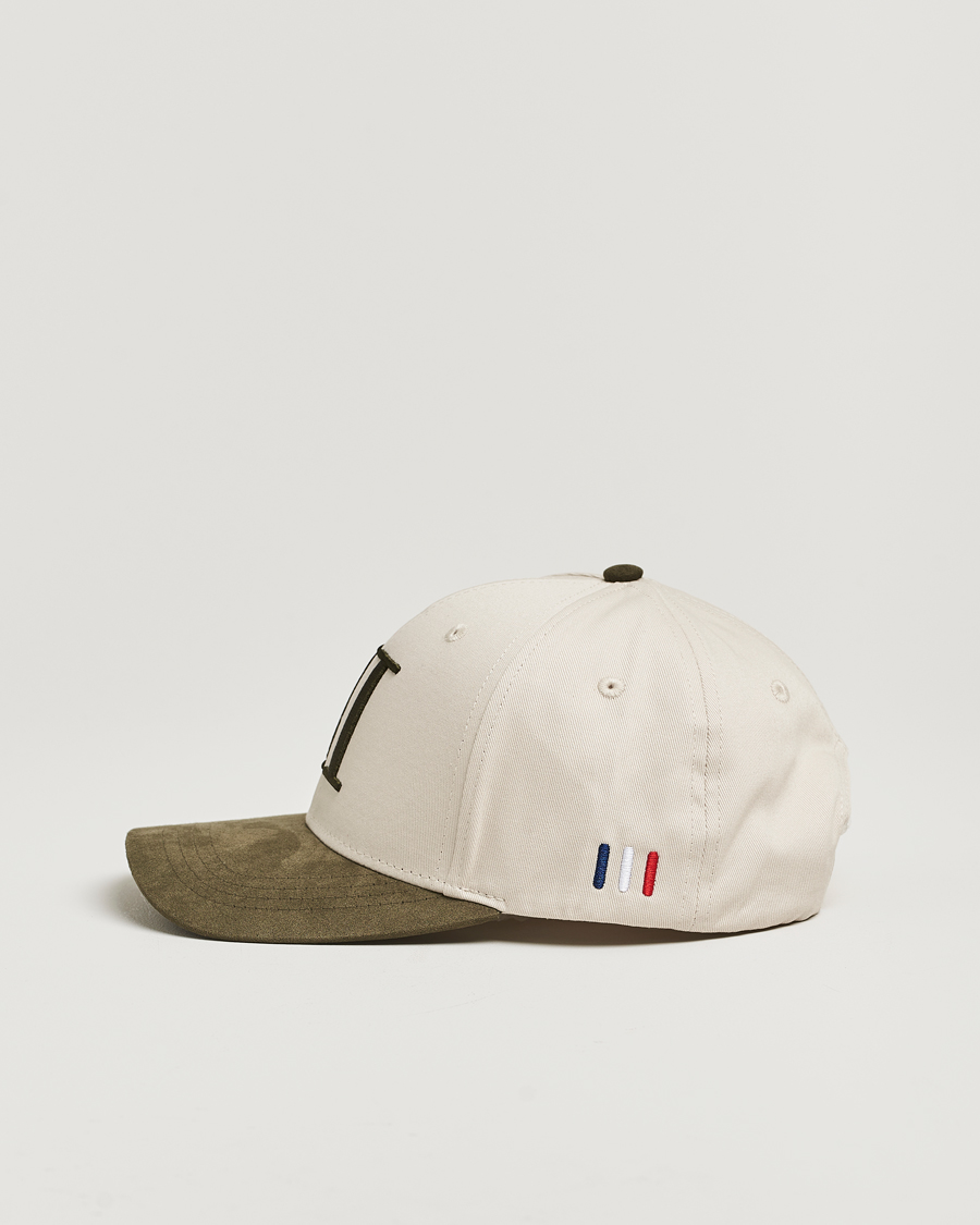 Homme | Les Deux Baseball Cap Contrast Suede II Light Desert Sand | LES DEUX | Baseball Cap Contrast Suede II Light Desert Sand