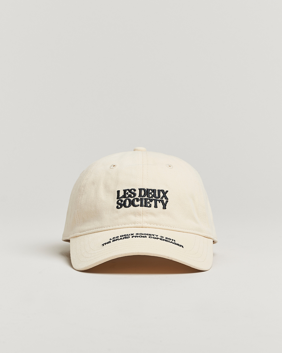 Homme | Les Deux Society Dad Cap Ivory | LES DEUX | Society Dad Cap Ivory